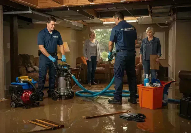 Basement Water Extraction and Removal Techniques process in Grayson County, TX